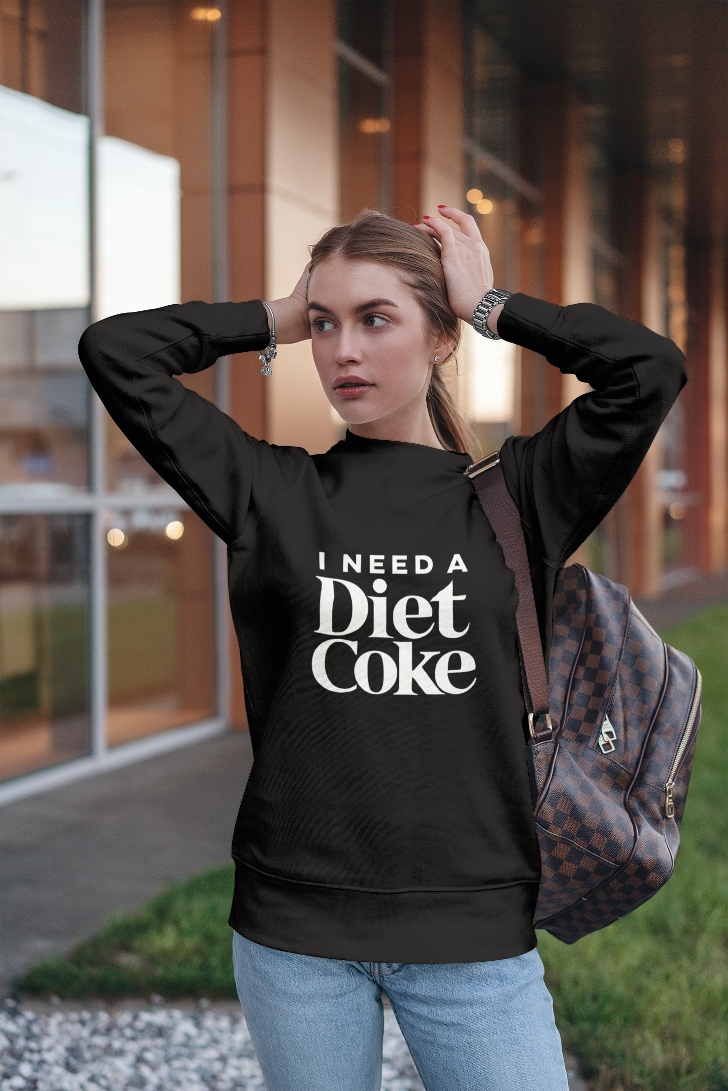 "I Need a Diet Coke" Sweatshirt