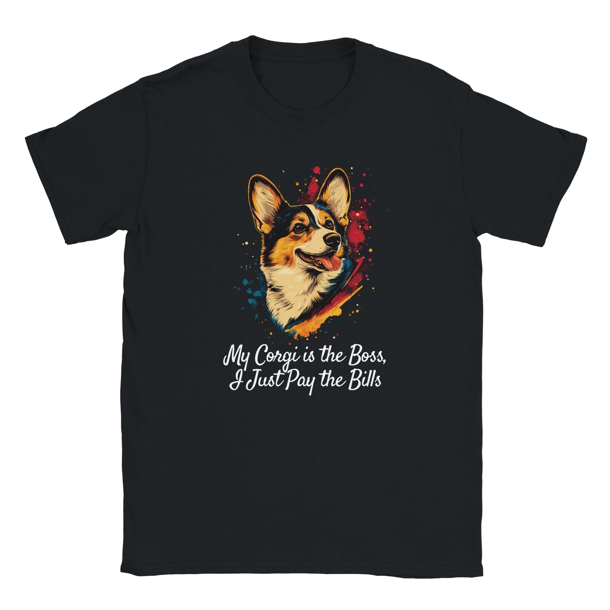 'My Corgi is the Boss' Unisex Crewneck T-Shirt