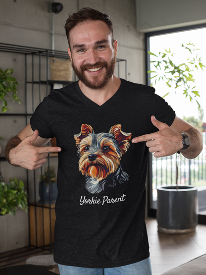 "Yorkie Parent" Unisex Crewneck T-Shirt