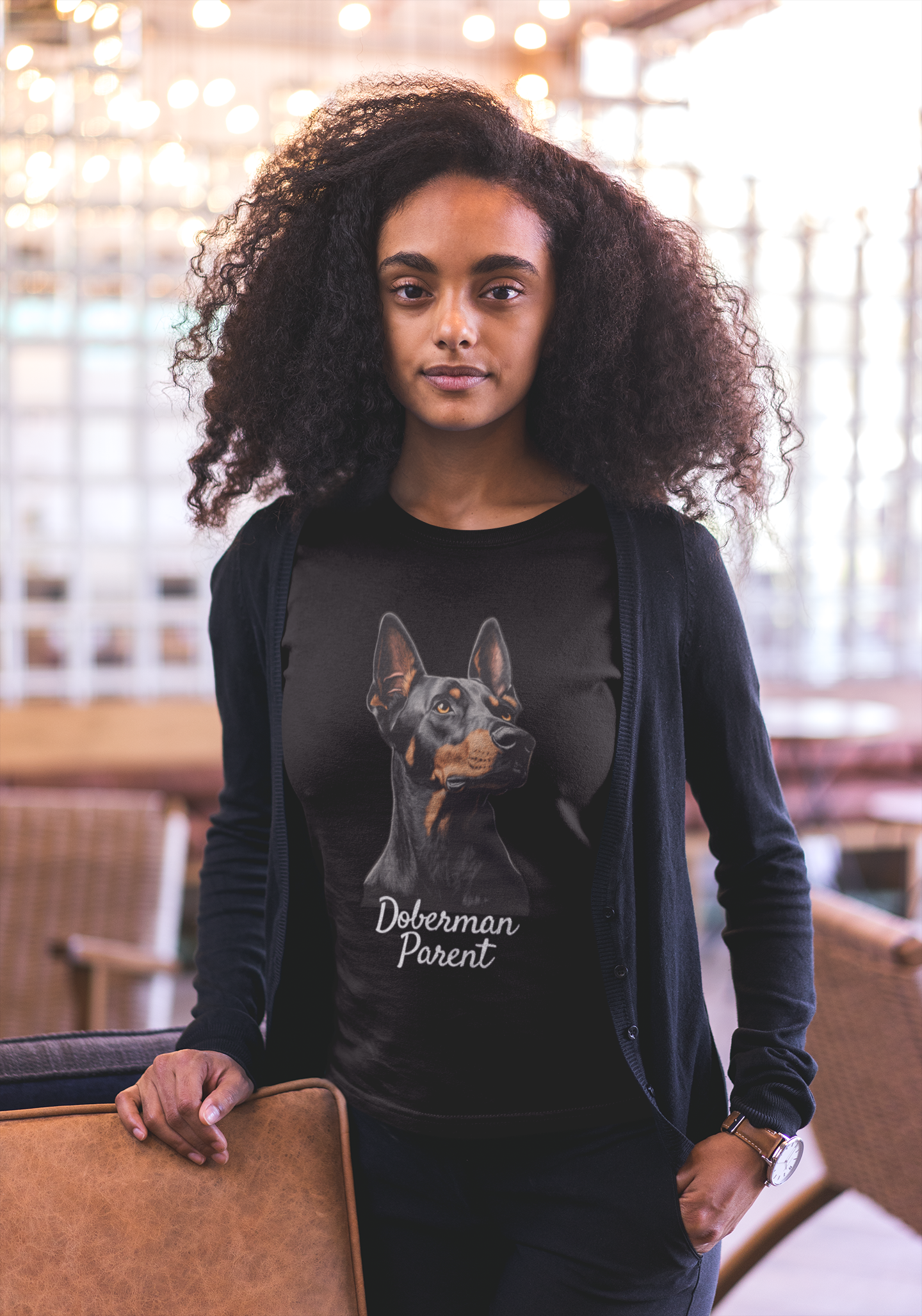 "Doberman Parent" Unisex Crewneck T-shirt