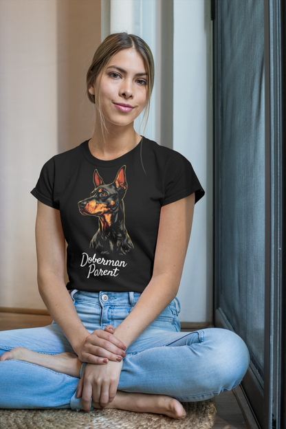 "Doberman Parent" Unisex Crewneck T-shirt